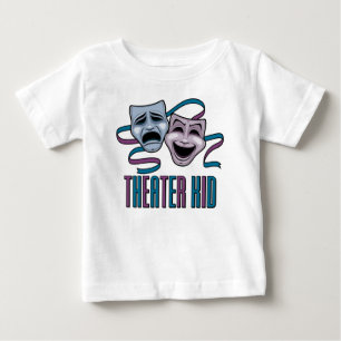 Comedy And Tragedy Theatre Kid Baby T-Shirt