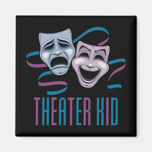 Comedy And Tragedy Theatre Kid Magnet