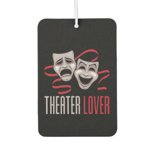 Comedy And Tragedy Theatre Lover Car Air Freshener