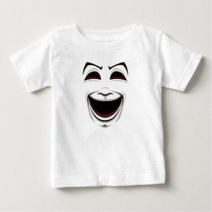 Comedy And Tragedy Theatre Masks Faces Baby T-Shirt