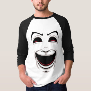 Comedy And Tragedy Theatre Masks Faces T-Shirt