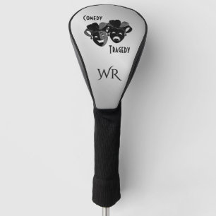 Comedy and Tragedy Theatre Masks Golf Head Cover
