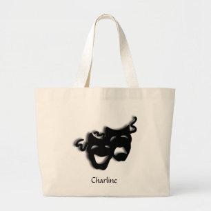 Comedy and Tragedy Theatre Tote Bag