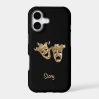 Comedy and Tragedy Unique Theatre Monogram