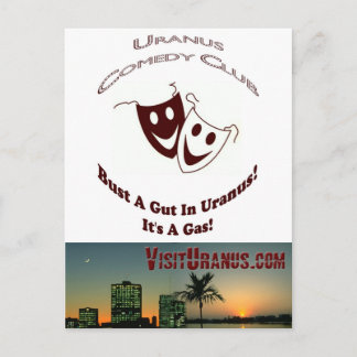 Comedy Club Postcard