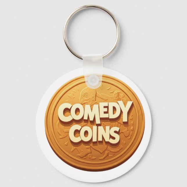 Comedy Coins Key Ring (Front)
