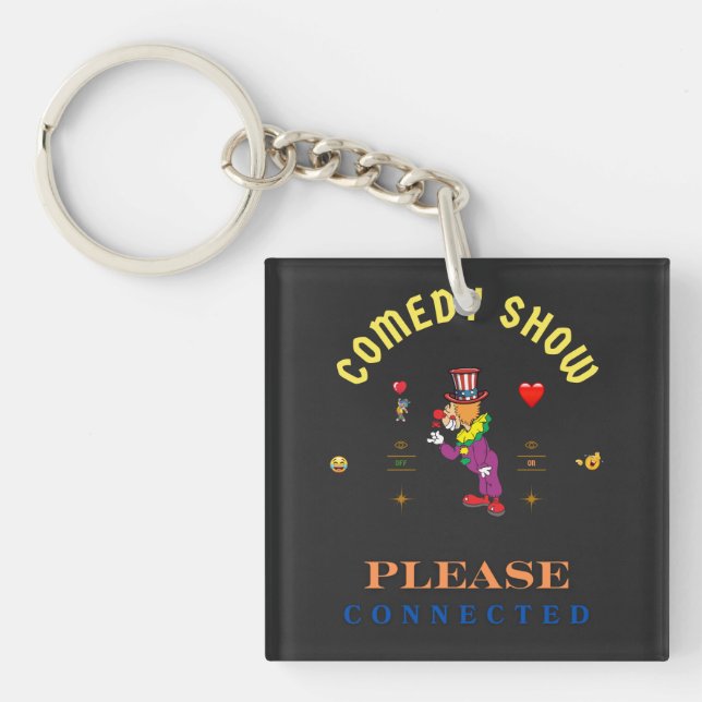 COMEDY SHOW KEY RING (Front)