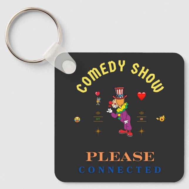 COMEDY SHOW KEY RING (Front)