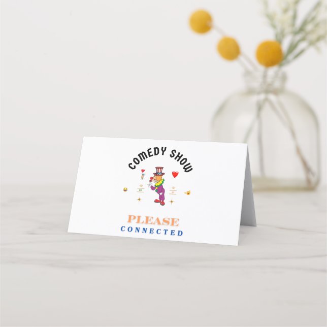COMEDY SHOW LOYALTY CARD (Front)