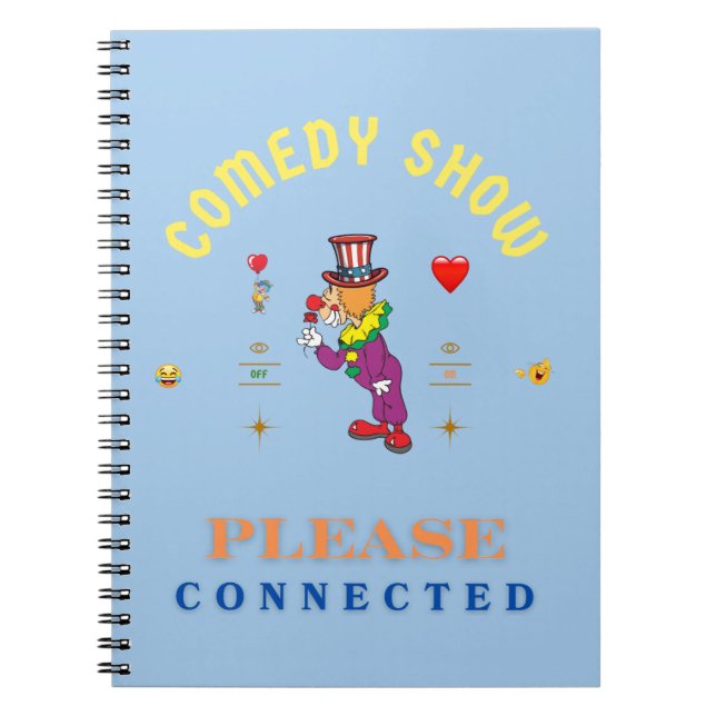 COMEDY SHOW NOTEBOOK (Front)