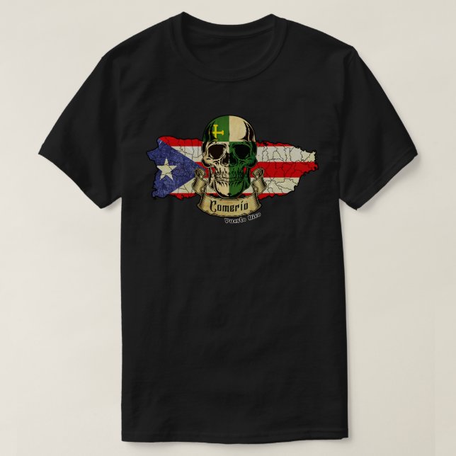 Comerio Isla de Puerto Rico T-Shirt (Design Front)
