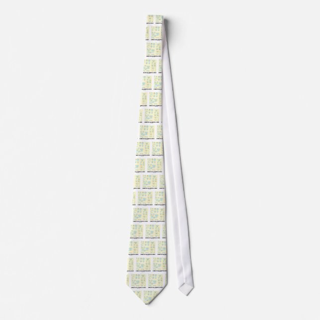 Comes In All Shapes & Sizes (Bacterial Morphology) Tie (Front)