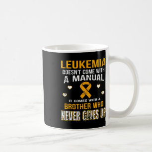Comes With A Brother Who Never Gives Up T Coffee Mug