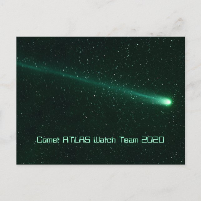 Comet ATLAS 2020 Postcard (Front)