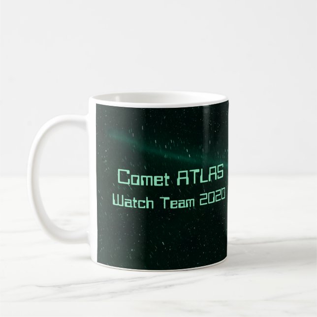 Comet ATLAS Watch Team 2020 Coffee Mug (Left)