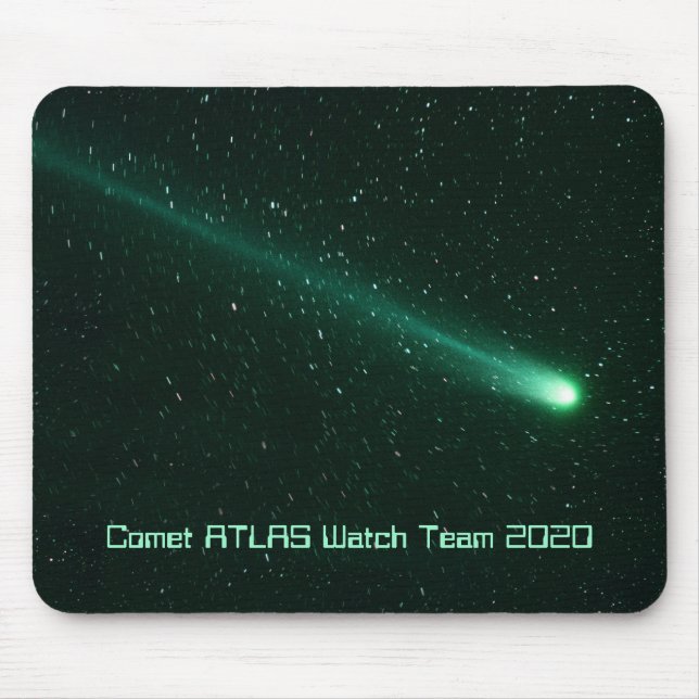 Comet ATLAS Watch Team 2020 Mouse Pad (Front)