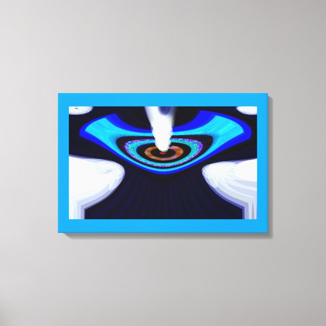 Comet Canvas Print (Front)