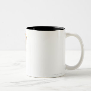 Comet / Comet-tailed goldfish Two-Tone Coffee Mug
