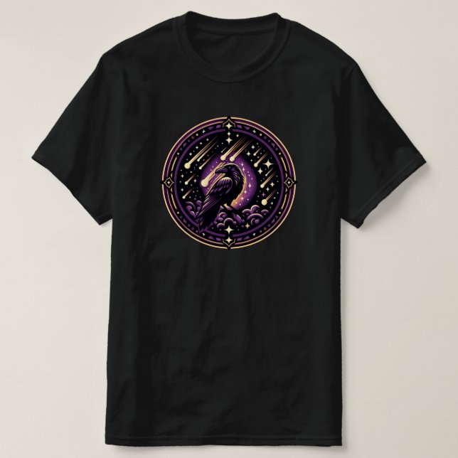 Comet Crow Men's T-Shirt (Design Front)