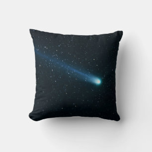 Comet in Night Sky Cushion
