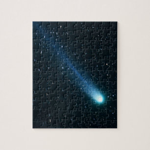 Comet in Night Sky Jigsaw Puzzle