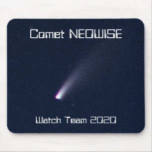 Comet NEOWISE Watch Team 2020 Mouse Pad