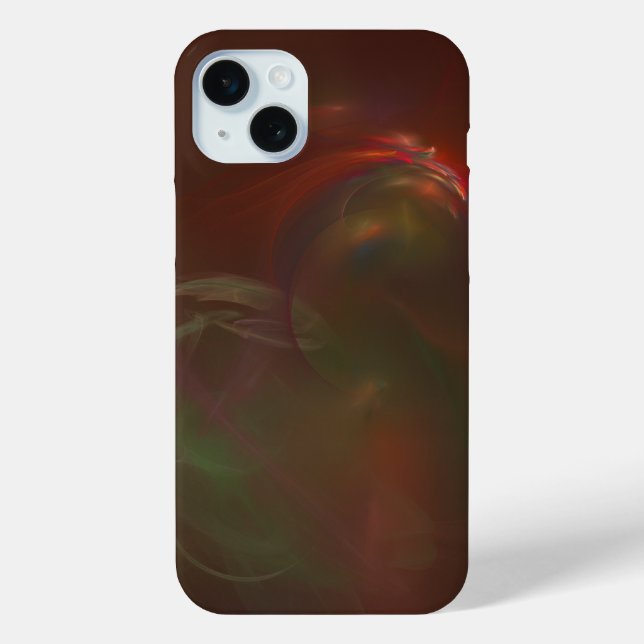 Comet of the Wolf abstract art case (Back)