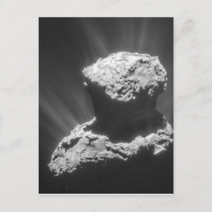 Comet Rosetta Postcard