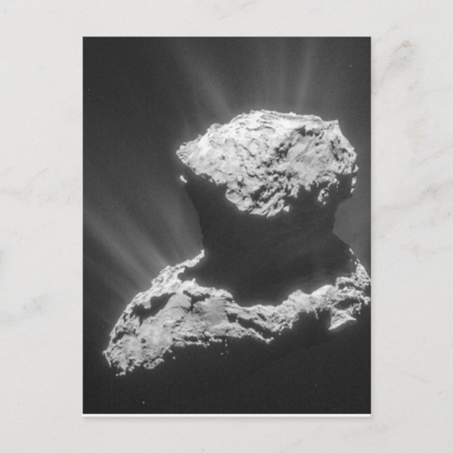Comet Rosetta Postcard (Front)