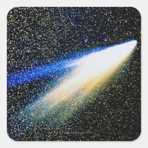 Comet West Square Sticker