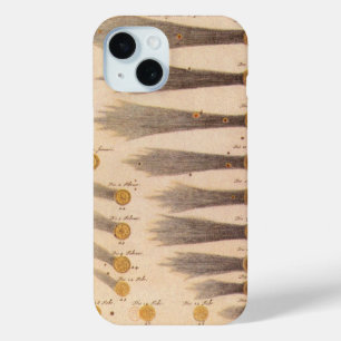 Comets by Stanislaw Lubieniecki, Vintage Astronomy iPhone 15 Case