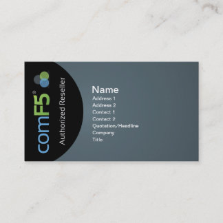 comF5 Business Card 2