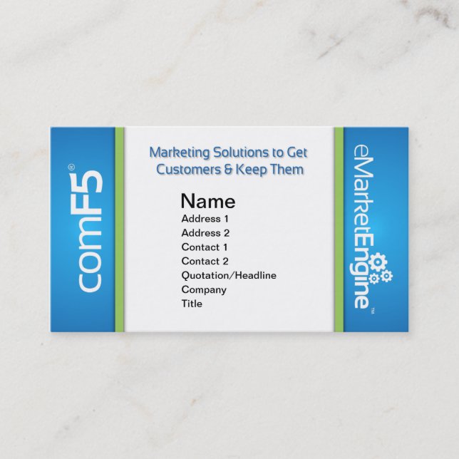 comF5 Business Card 6 (Front)