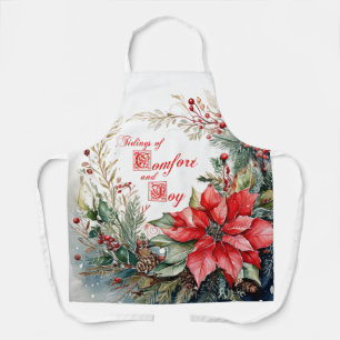 Comfort and Joy Christmas Apron