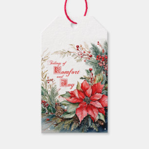 Comfort and Joy Christmas Gift Tags