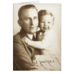 Comfort Bible Verse Card Ps 68:5