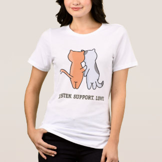 Comfort Cats | Tote Bag Tri-Blend Shirt