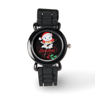 Comfort Colors® Christmas Tree And Cat 2025 Watch