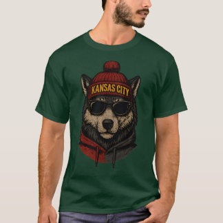 Comfort Colours Kansas City Football Mascot T-Shirt