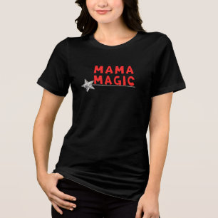Comfort Colours®Mama Magic Cute Mum T-Shirt Tri-Blend Shirt