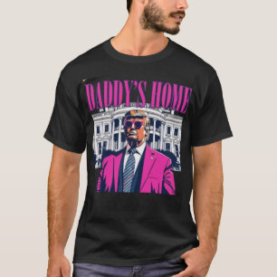 Comfort Colours® Pink Daddy's Home Shirt, Presiden T-Shirt