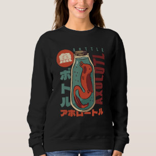 Comfort Food  s Delight Axolotl in Mason Jars Sweatshirt