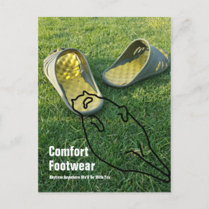 Comfort Footwear Postcard