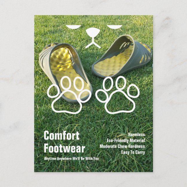 Comfort Footwear Postcard (Front)