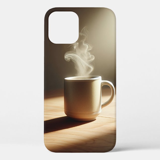 Comfort in a Cup - A Cozy Coffee Mug Phone Case (Back)