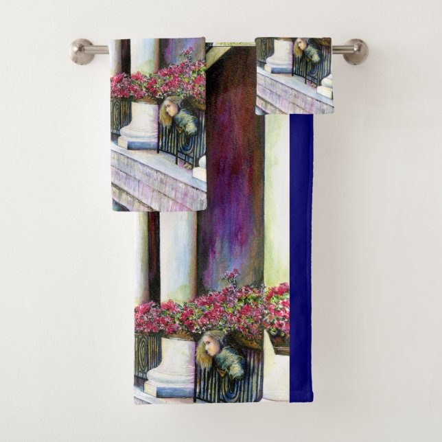 Comfort is the Emmemy of Progress Bath Towel Set (Insitu)