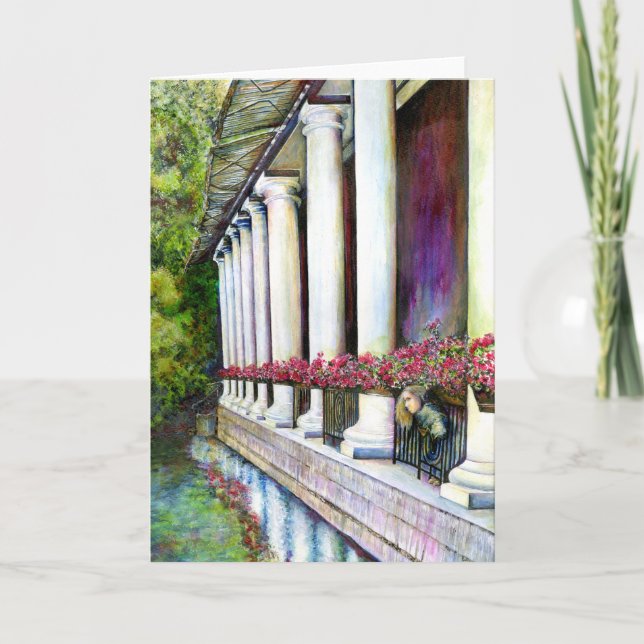 Comfort is the Enemy of Progress Card (Front)