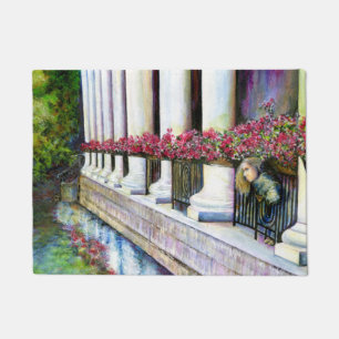 Comfort is the Enemy of Progress Doormat