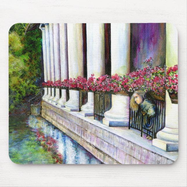 Comfort is the Enemy of Progress Mouse Pad (Front)