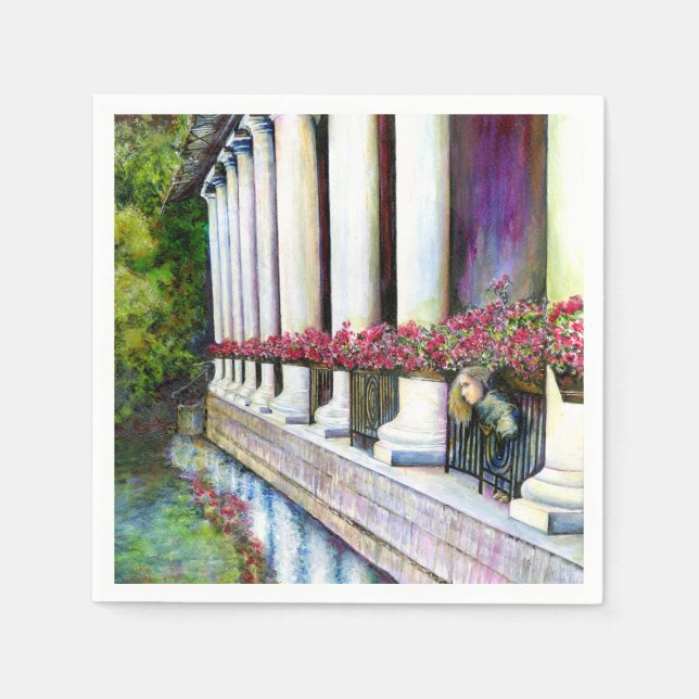 Comfort is the Enemy of Progress Napkin (Front)